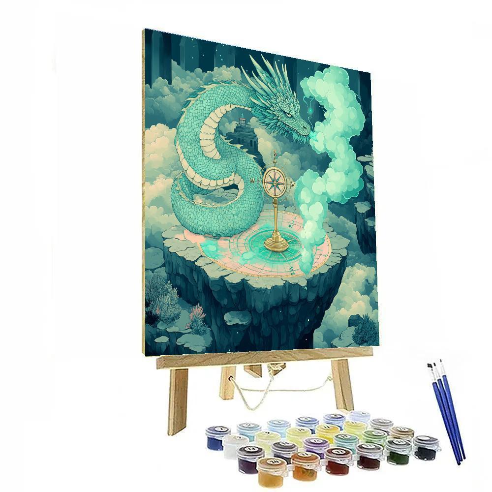 Tideglass Dragon Cartographer Numbered painting kits