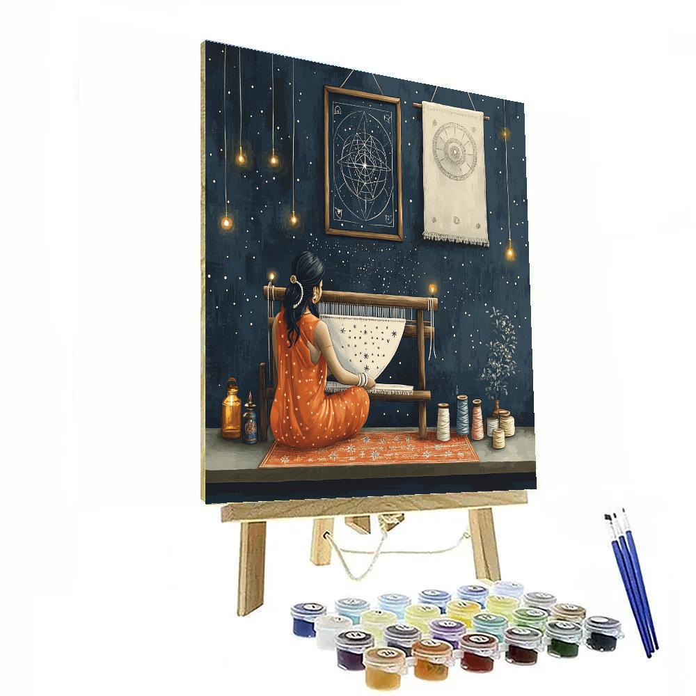 Star Map Weaver Parvati Painting by numbers kit