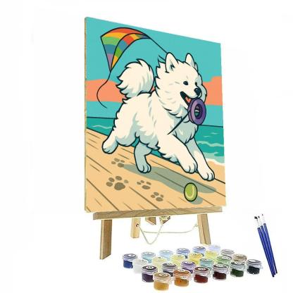 Kite Festival With Dog Companion paint by numbers
