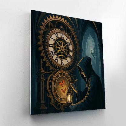 Clockwork Reliquary Gothic Atrium painting number kit