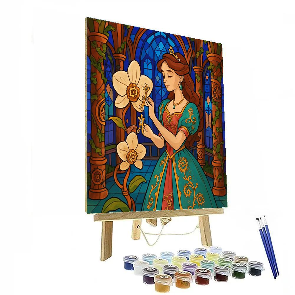 Clockwork Conservatory Princess painting number kit