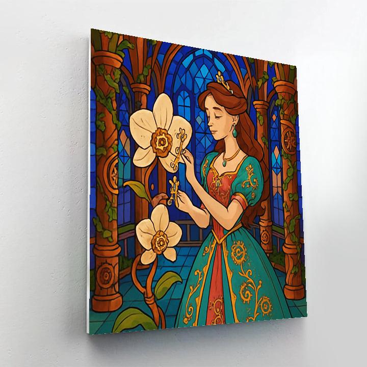 Clockwork Conservatory Princess painting number kit