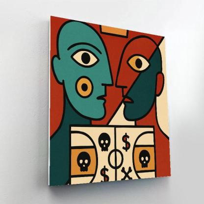 Crown Cipher Basquiat Painting by numbers kit