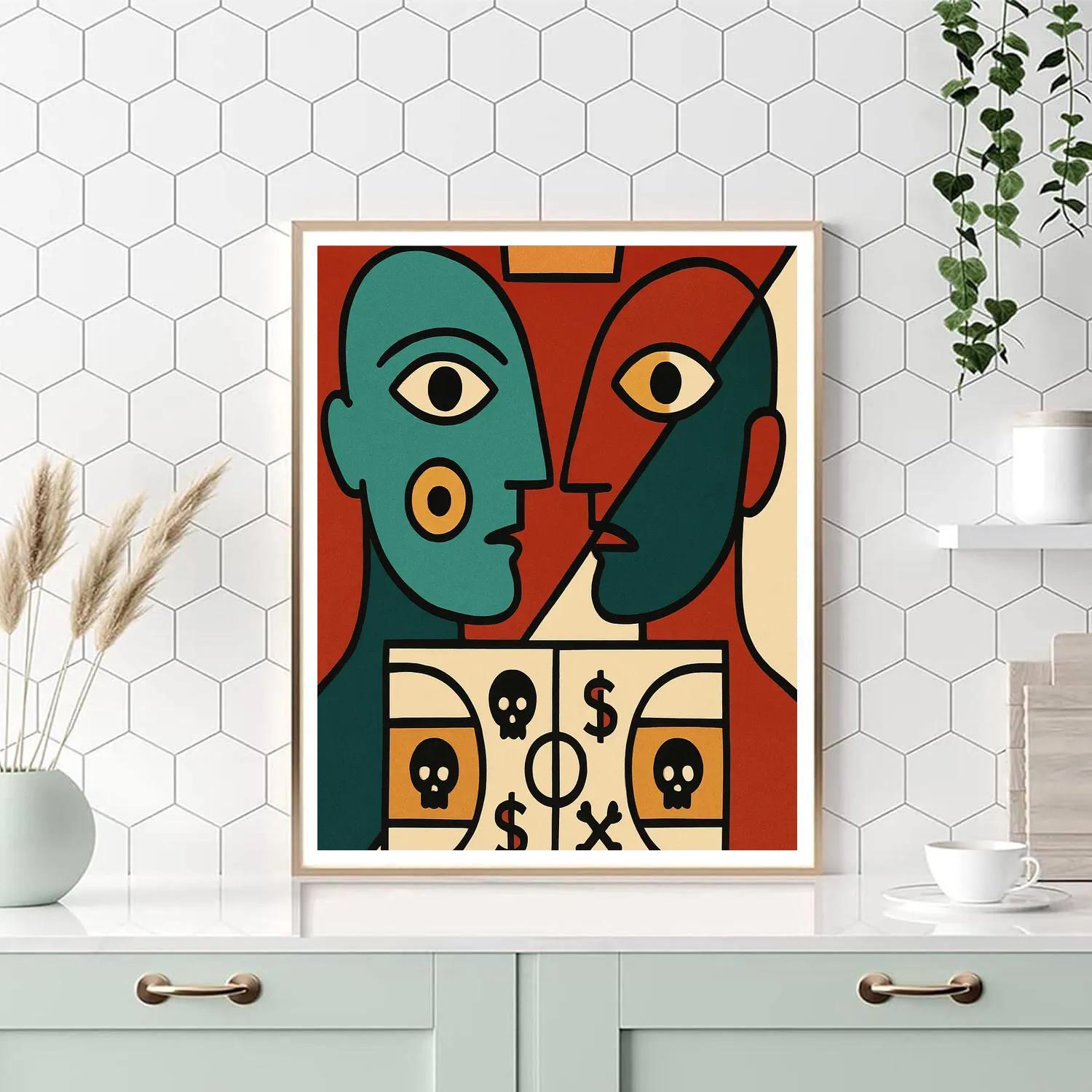 Crown Cipher Basquiat Painting by numbers kit