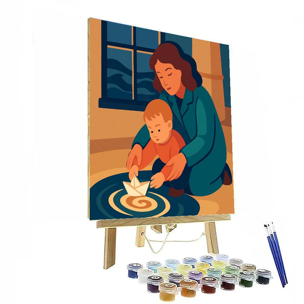 Starlit Tidepool Mother Paint by numbers kits