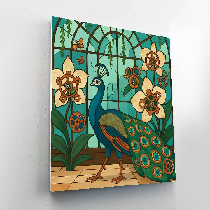 Clockwork Conservatory Peacock Parade Numbered painting kits