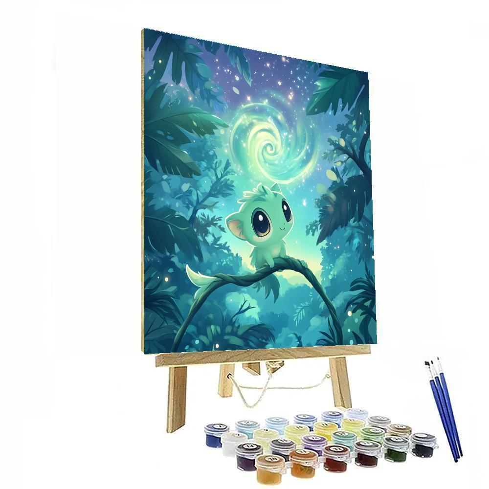 Pascal Chameleon Nebula Hide And Seek paint by color