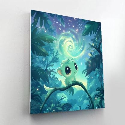 Pascal Chameleon Nebula Hide And Seek paint by color