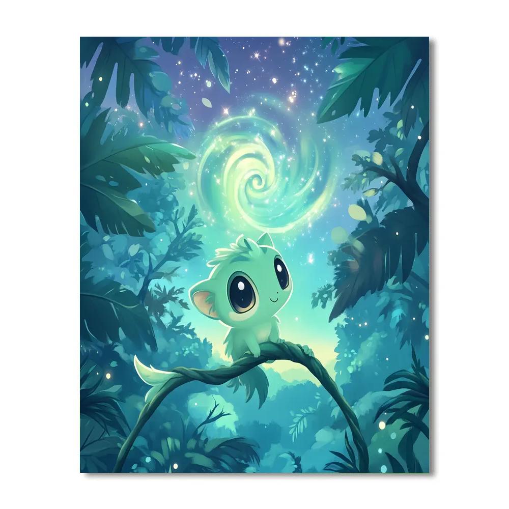 Pascal Chameleon Nebula Hide And Seek paint by color