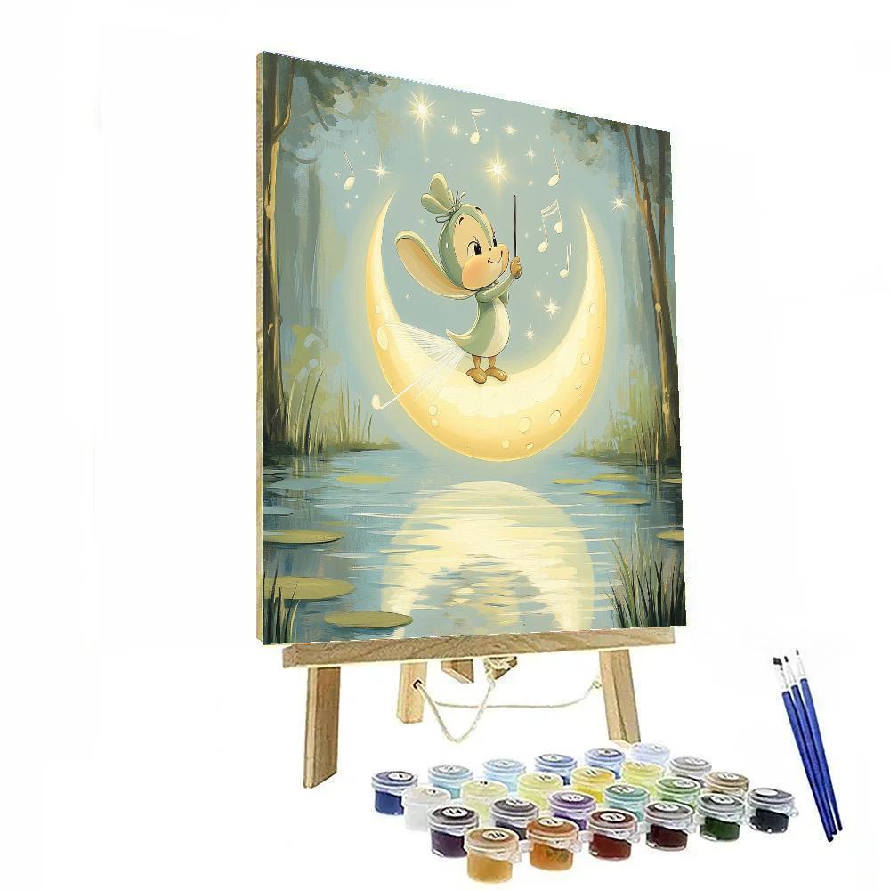 Jiminy Cricket Moonbeam Music Lesson Painting by numbers kit