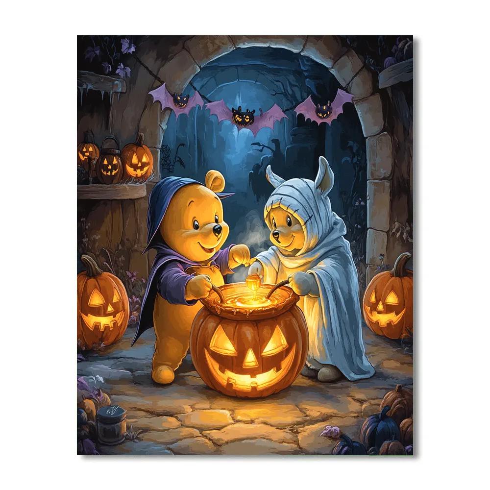 Haunted Honey Workshop In The Hundred Acre Crypt painting number kit