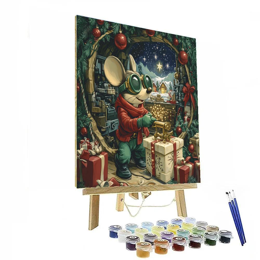 Workshop Of The Star Map Giftmakers Number painting