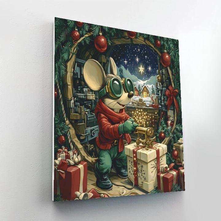 Workshop Of The Star Map Giftmakers Number painting