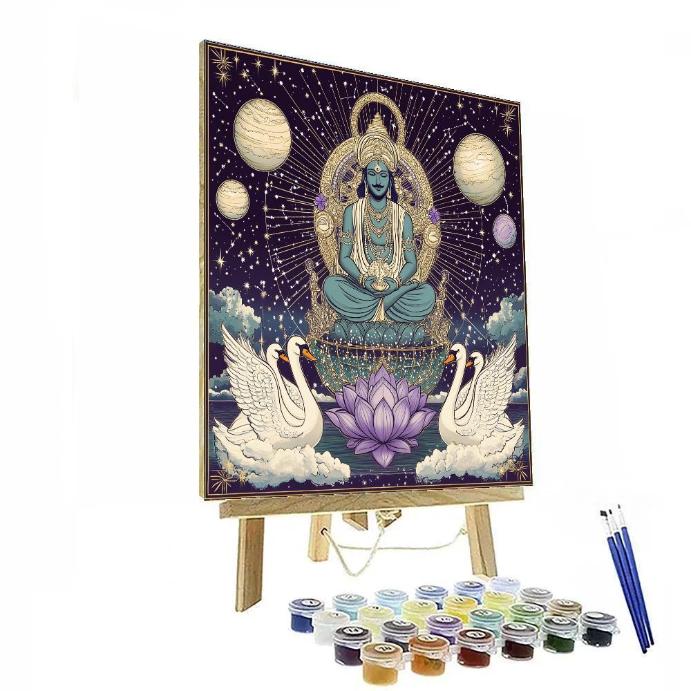 Brahma Crafted Constellation Chariot Numbered painting kits