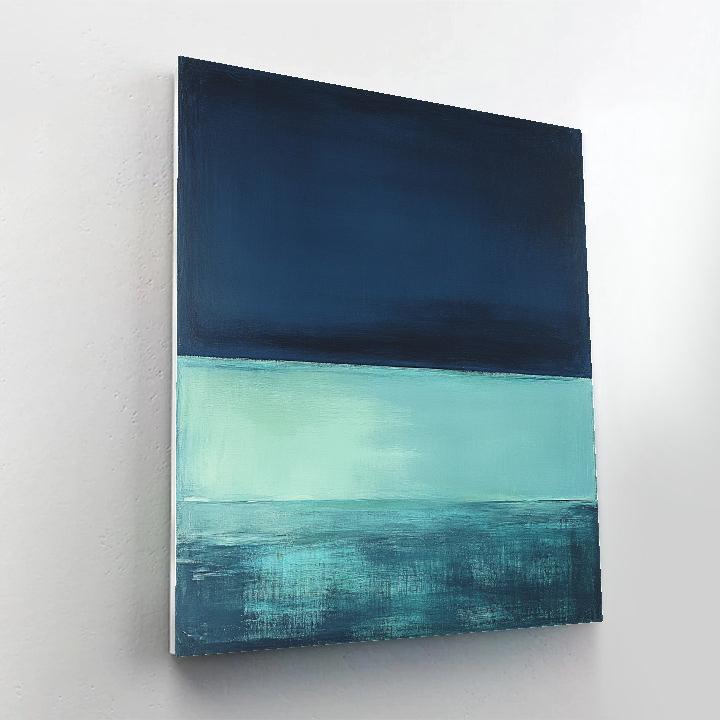 Mark Rothko Inspired Aurora Silence painting number kit