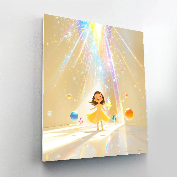 Joy Emotion Prism Rainbow Room Paint by numbers kits