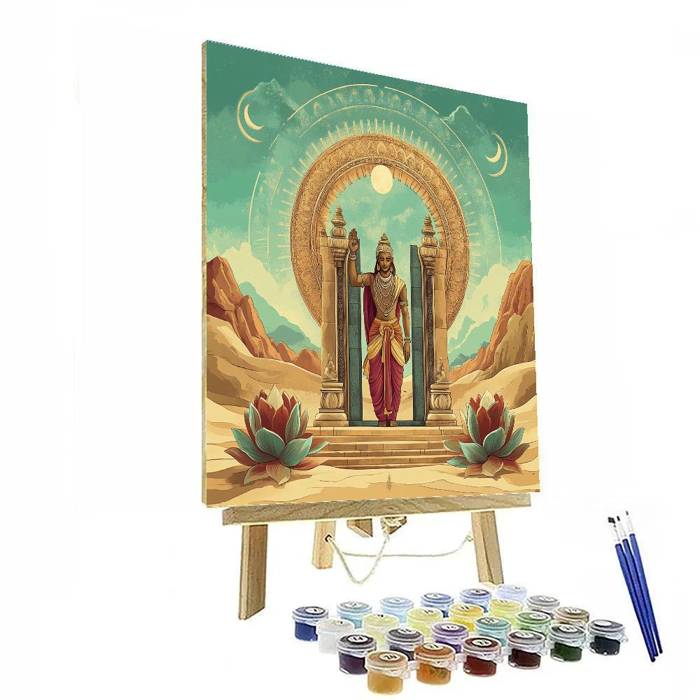 Brahma Horizon Gate Of Creation Painting by numbers kit