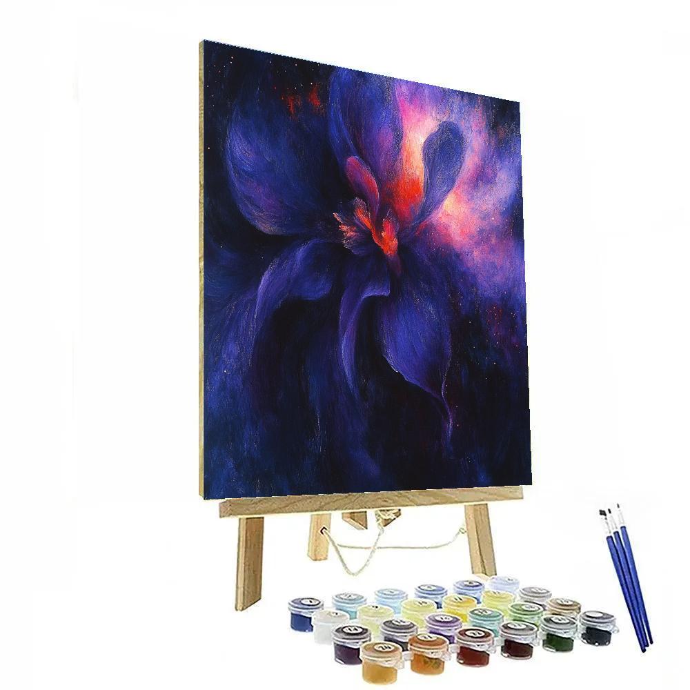 Edgar Degas Inspired Orchid Nebula Drift Painting by numbers kit