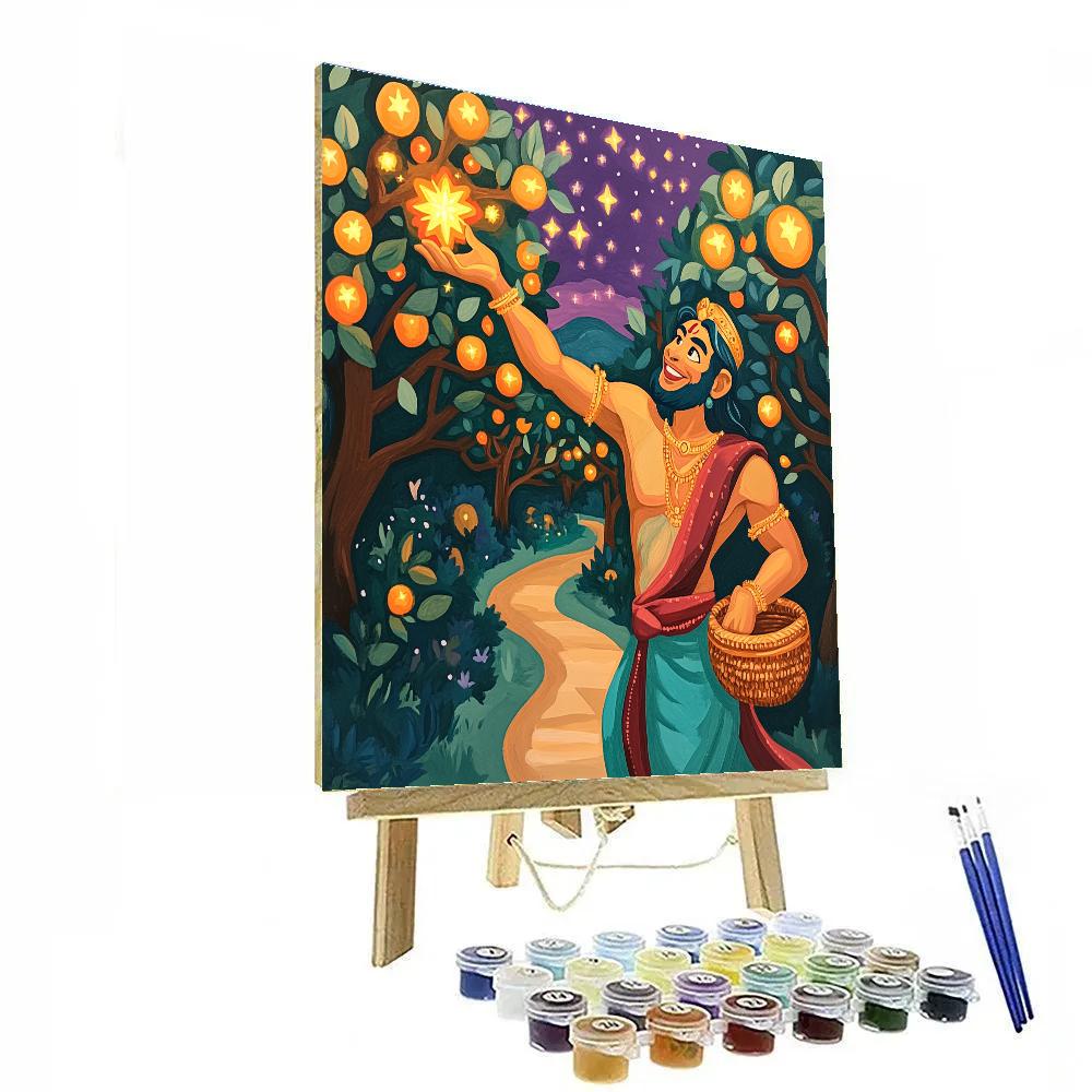 Hanuman Star Orchard Harvest DIY paint by numbers