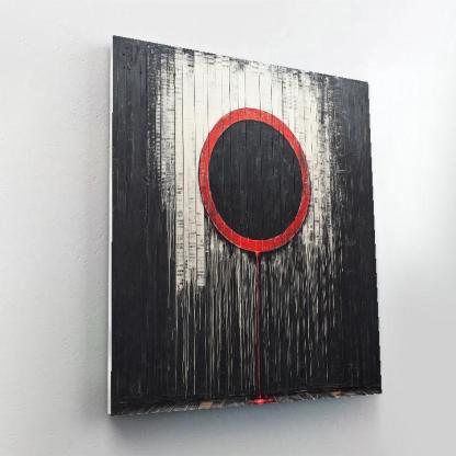 Banksy Inspired Barcode Eclipse DIY paint by numbers