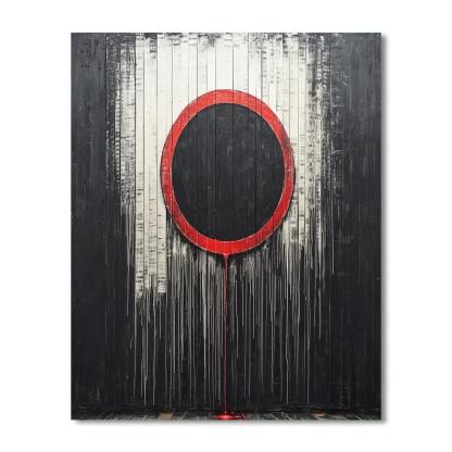 Banksy Inspired Barcode Eclipse DIY paint by numbers