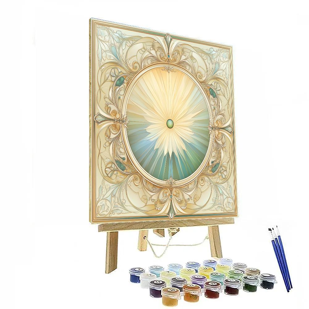 Alphonse Mucha Inspired Aurora Seasonweave Paint by numbers kits