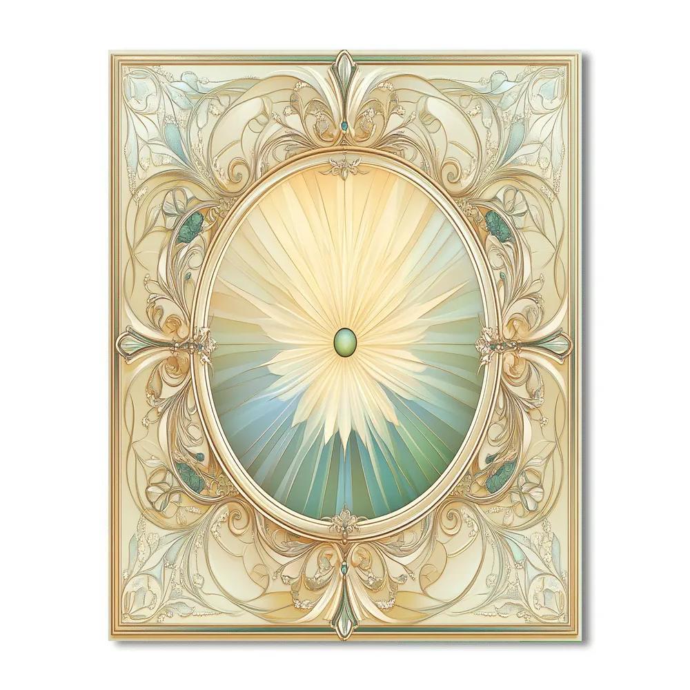 Alphonse Mucha Inspired Aurora Seasonweave Paint by numbers kits