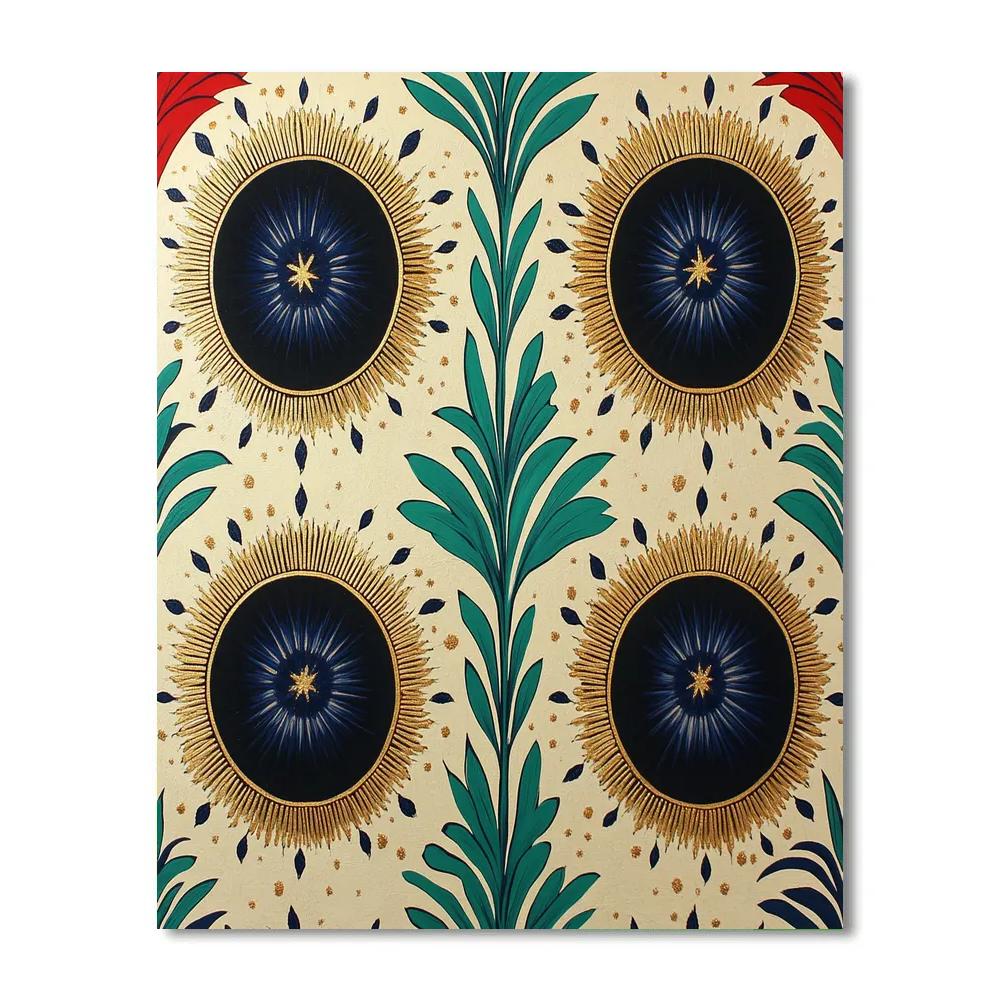 Frida Kahlo Inspired Eclipse Of Memory Tapestry Paint by numbers kits