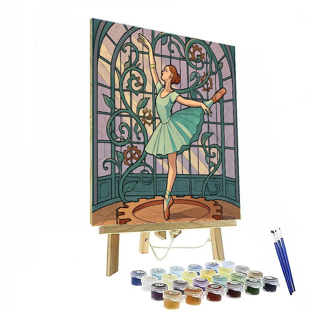 Clockwork Conservatory Ballet Paint by numbers kits