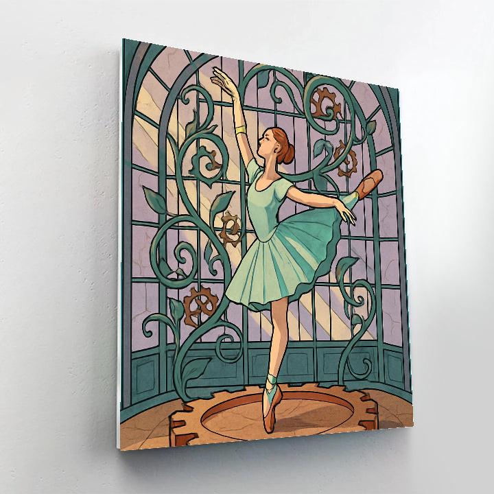 Clockwork Conservatory Ballet Paint by numbers kits