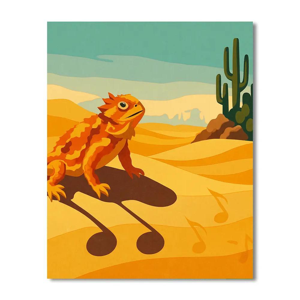 Desert Mirage Orchestra paint by color