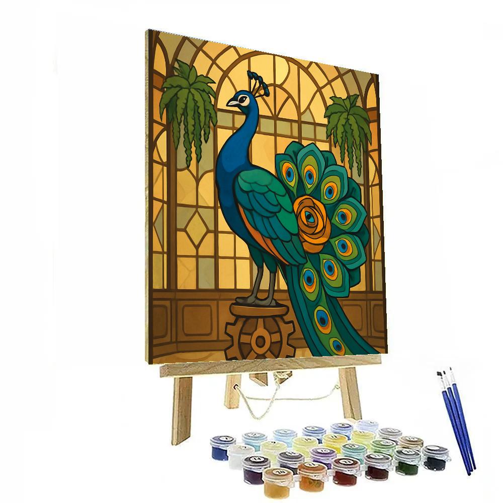 Clockwork Conservatory Peacock Paint by numbers kits