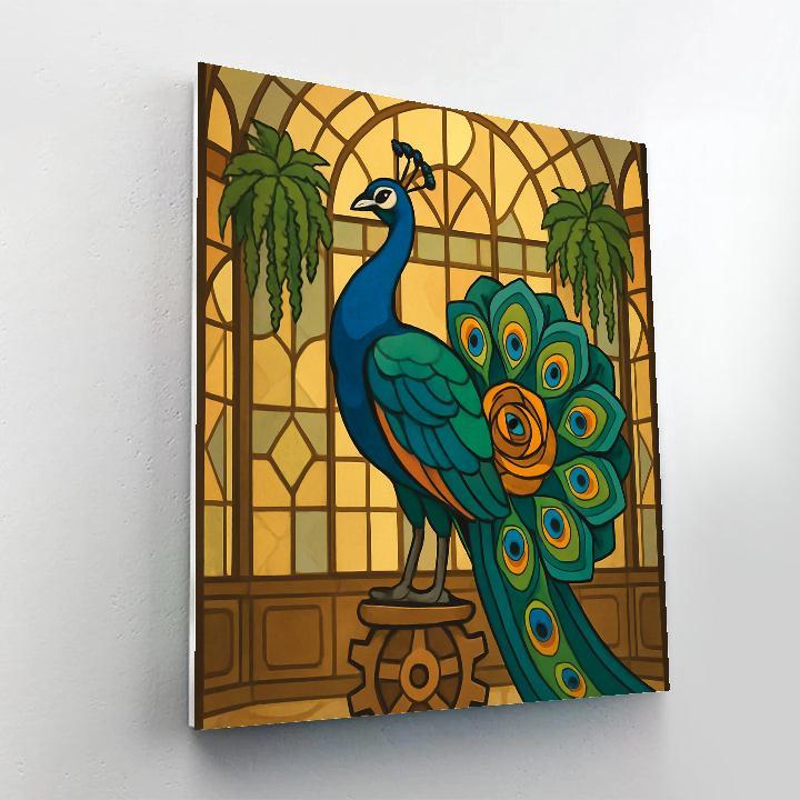Clockwork Conservatory Peacock Paint by numbers kits