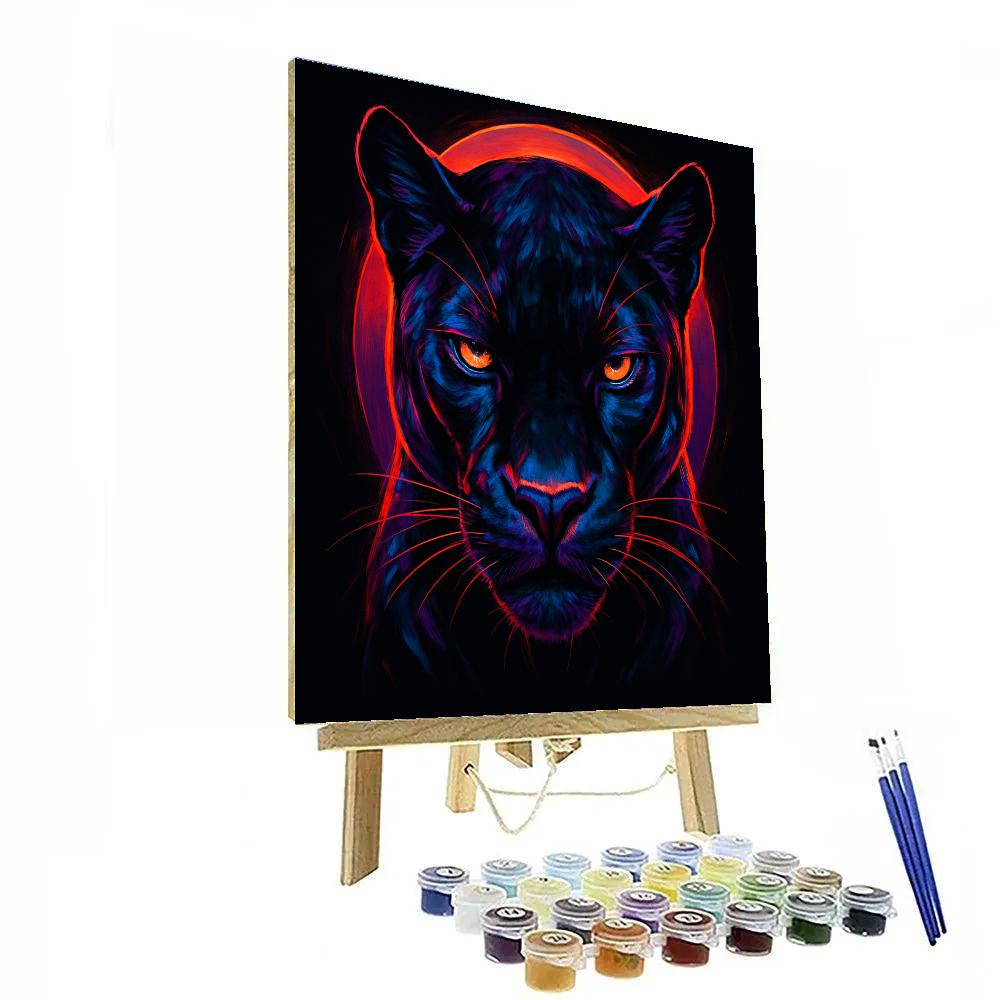 Chromatic Panther Eclipse paint by color