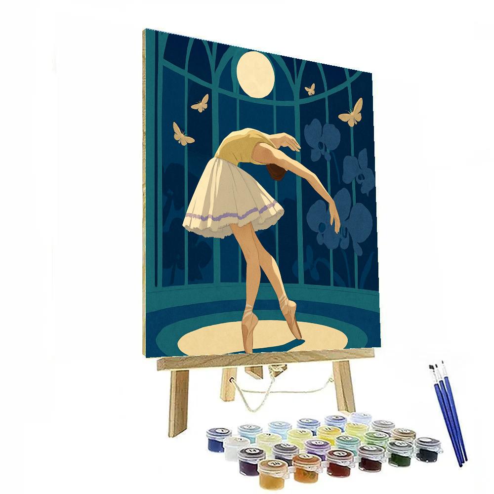 Ballet Glasshouse Nocturne Paint by numbers art