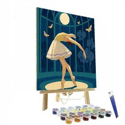 Ballet Glasshouse Nocturne Paint by numbers art