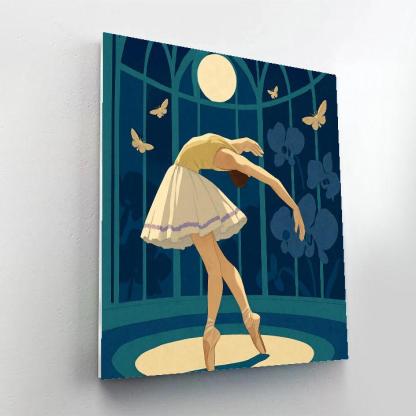 Ballet Glasshouse Nocturne Paint by numbers art