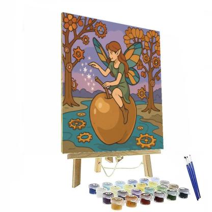 Clockwork Orchard Fairy painting number kit