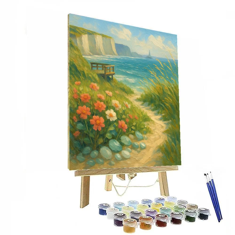 Windglass Coast Meadow paint by number