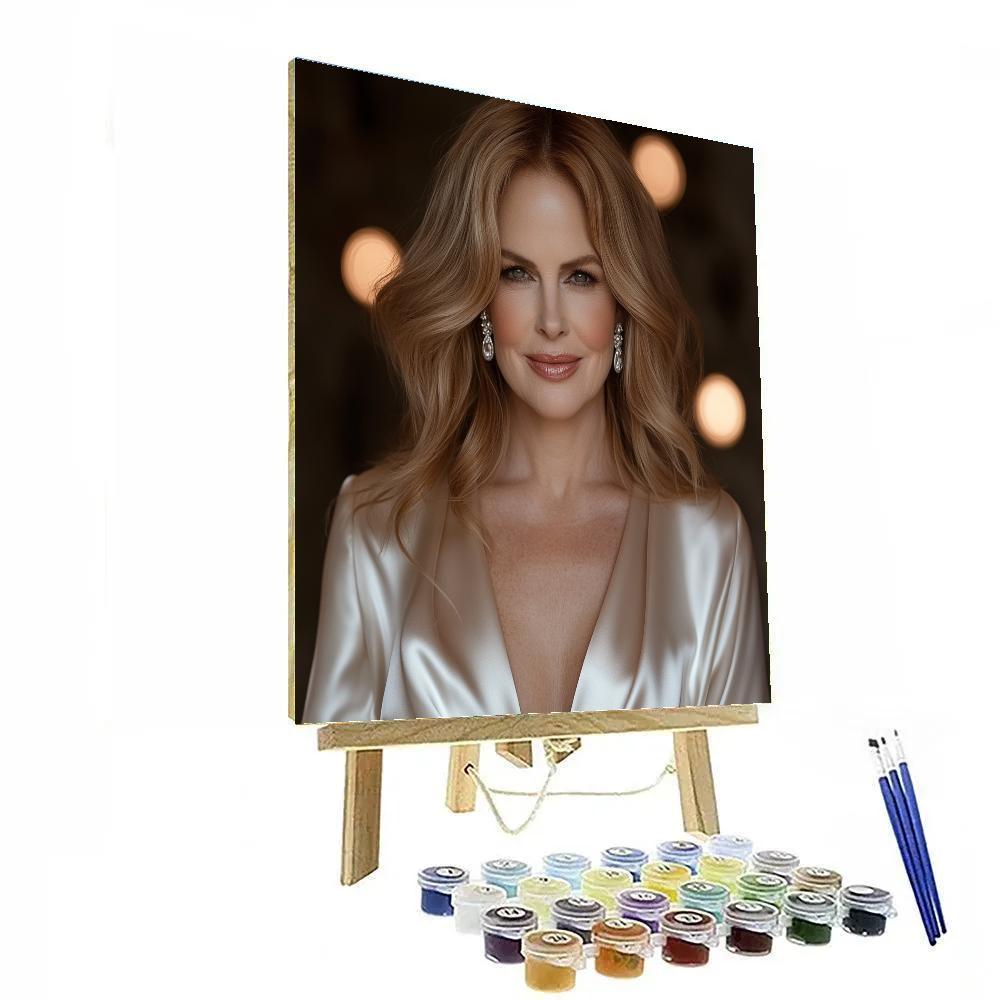 Nicole Kidman: Elegance In The Spotlight Of Modern Cinema paint by numbers