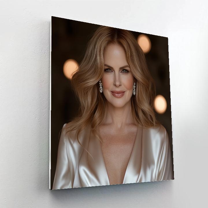 Nicole Kidman: Elegance In The Spotlight Of Modern Cinema paint by numbers