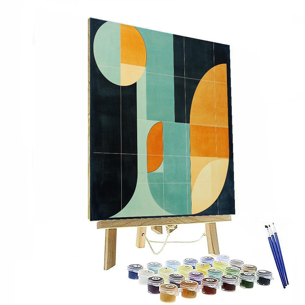 Paul Klee Inspired Chrono Spectral Drift Painting by numbers kit