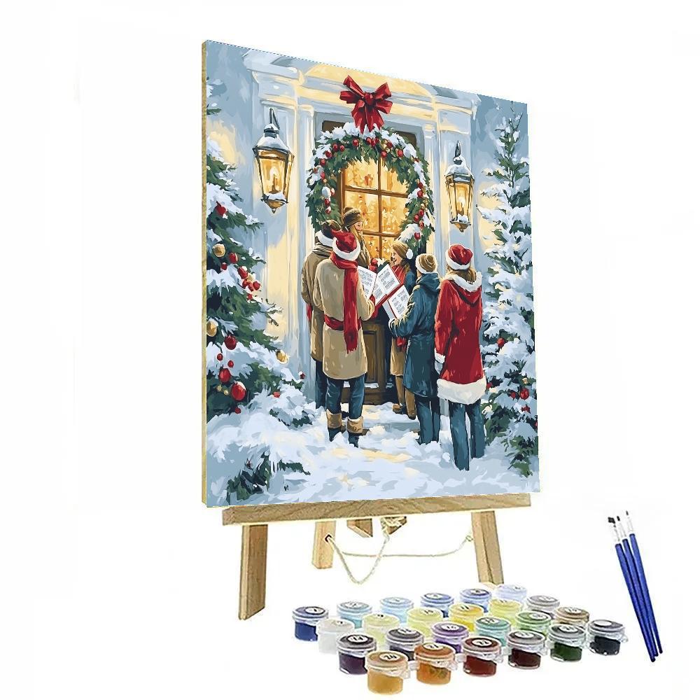 Wreathlit Welcome paint by color