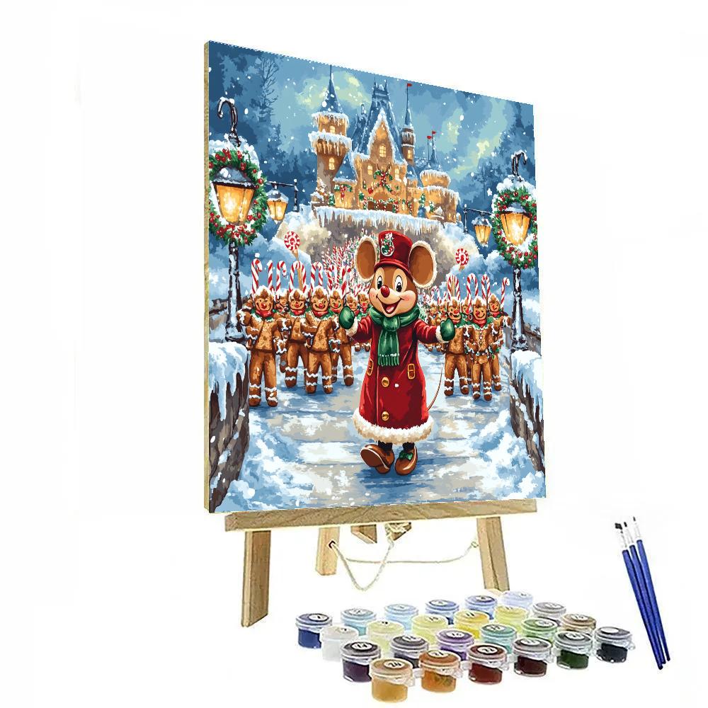 Aurora Castle Cookie Parade paint by number