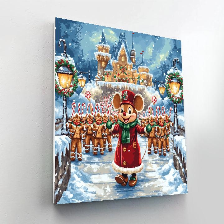 Aurora Castle Cookie Parade paint by number