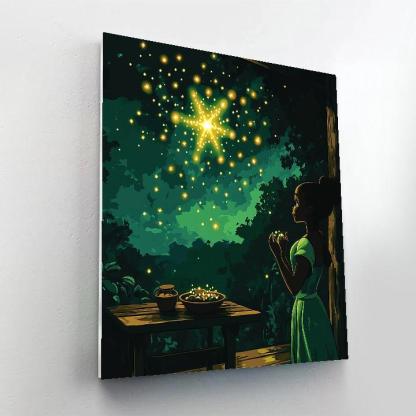 Tiana Firefly Star Workshop Painting by numbers kit