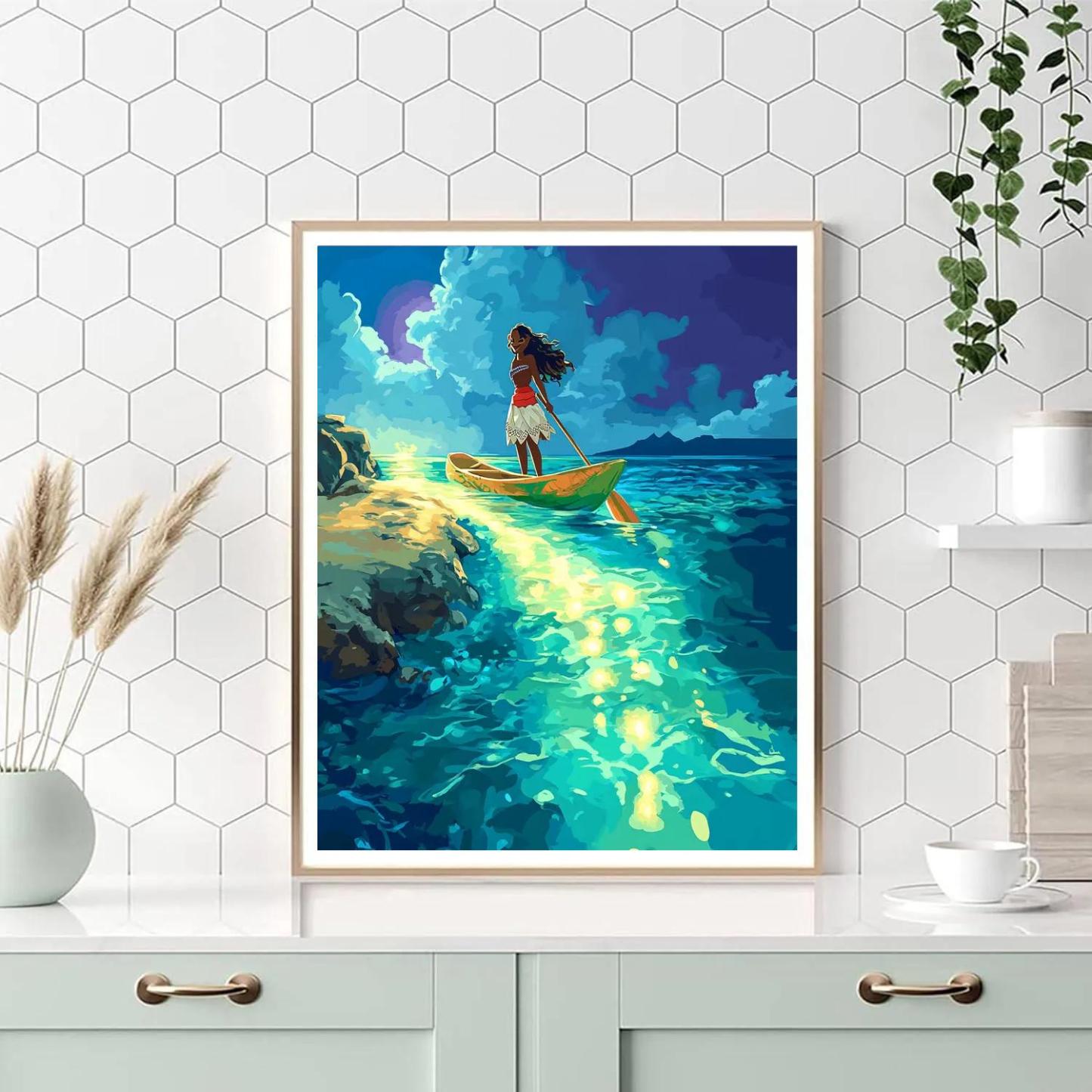 Moana Sunbeam Reef Voyage paint by color