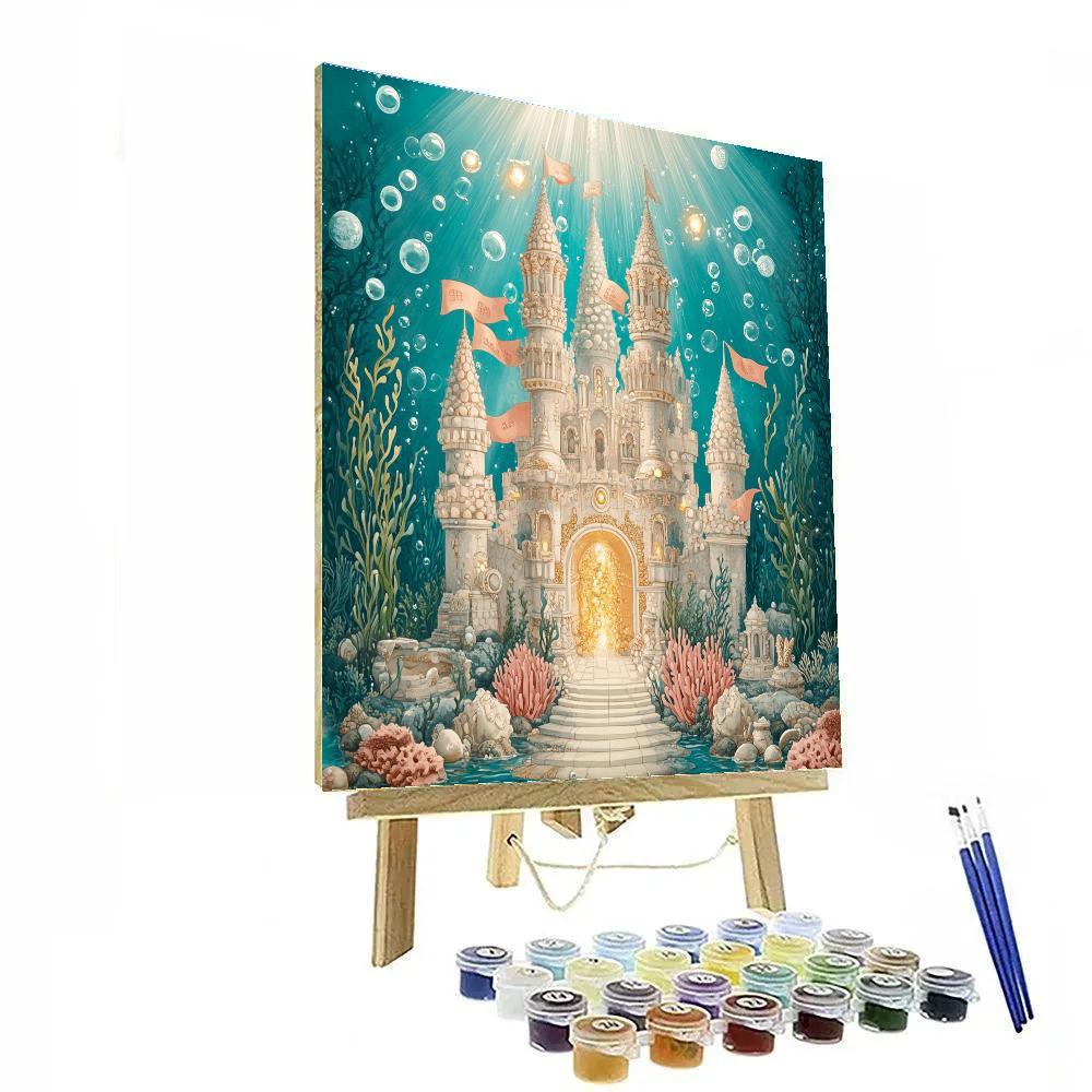 Coral Crown Castle paint by color