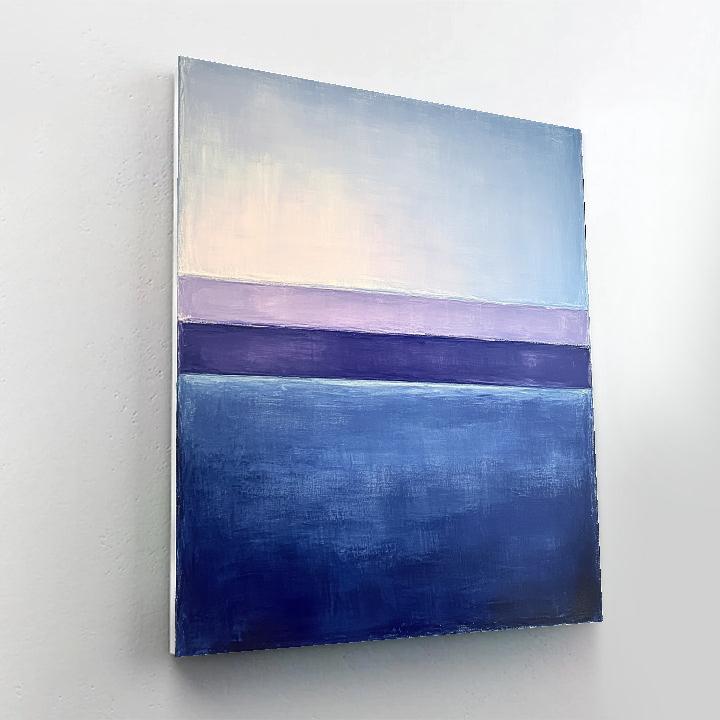 Mark Rothko Inspired Tidal Quietude Of Distant Moons painting number kit