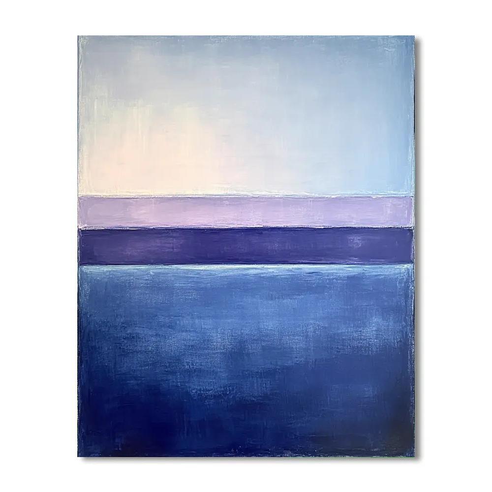 Mark Rothko Inspired Tidal Quietude Of Distant Moons painting number kit